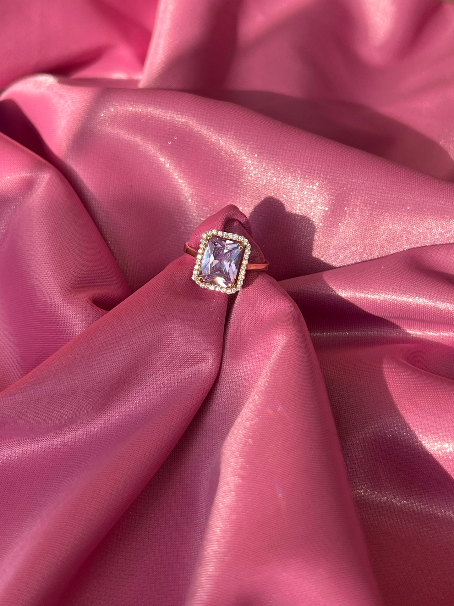 10K Gold Amethyst Ring