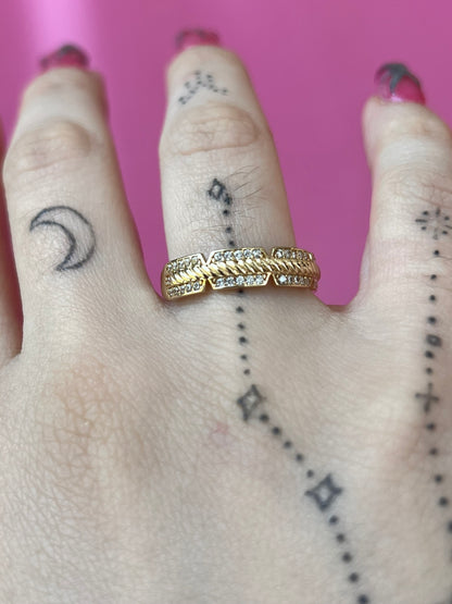 10K Gold "Helena" Ring