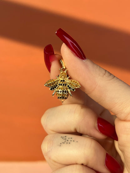 14k Queen Bee Pendant