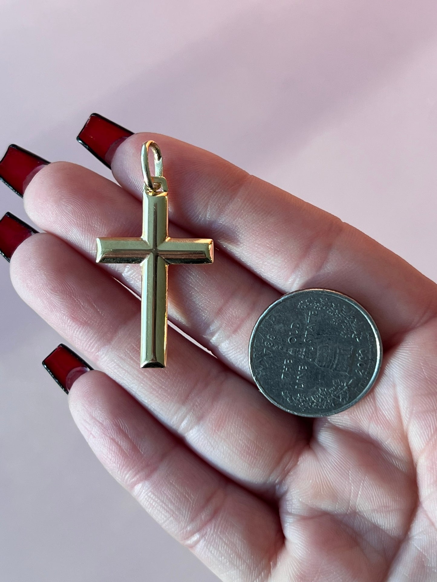 10K Gold Cross