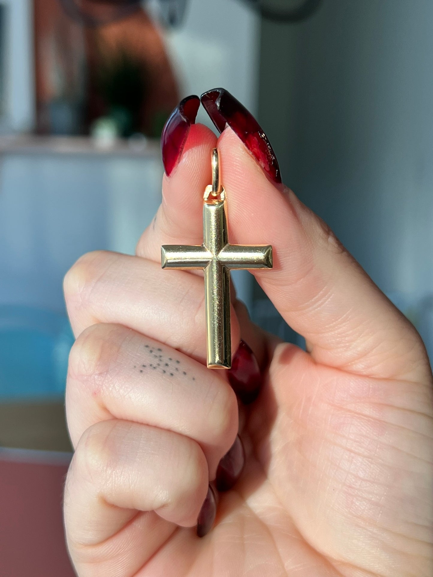 10K Gold Cross