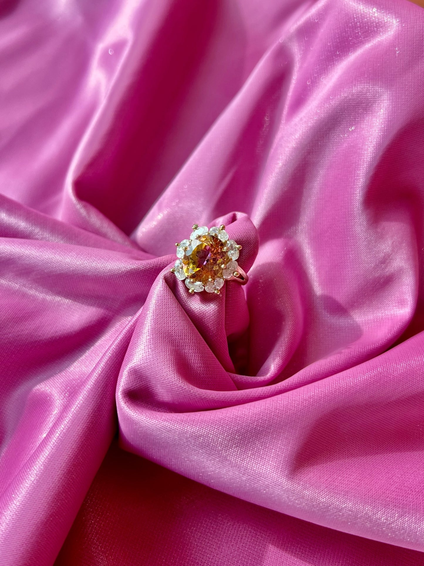 The Pink Stone 10k Gold Ring