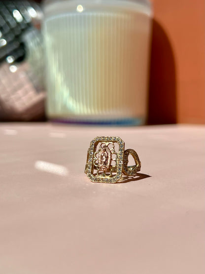 10k Virgencita Ring