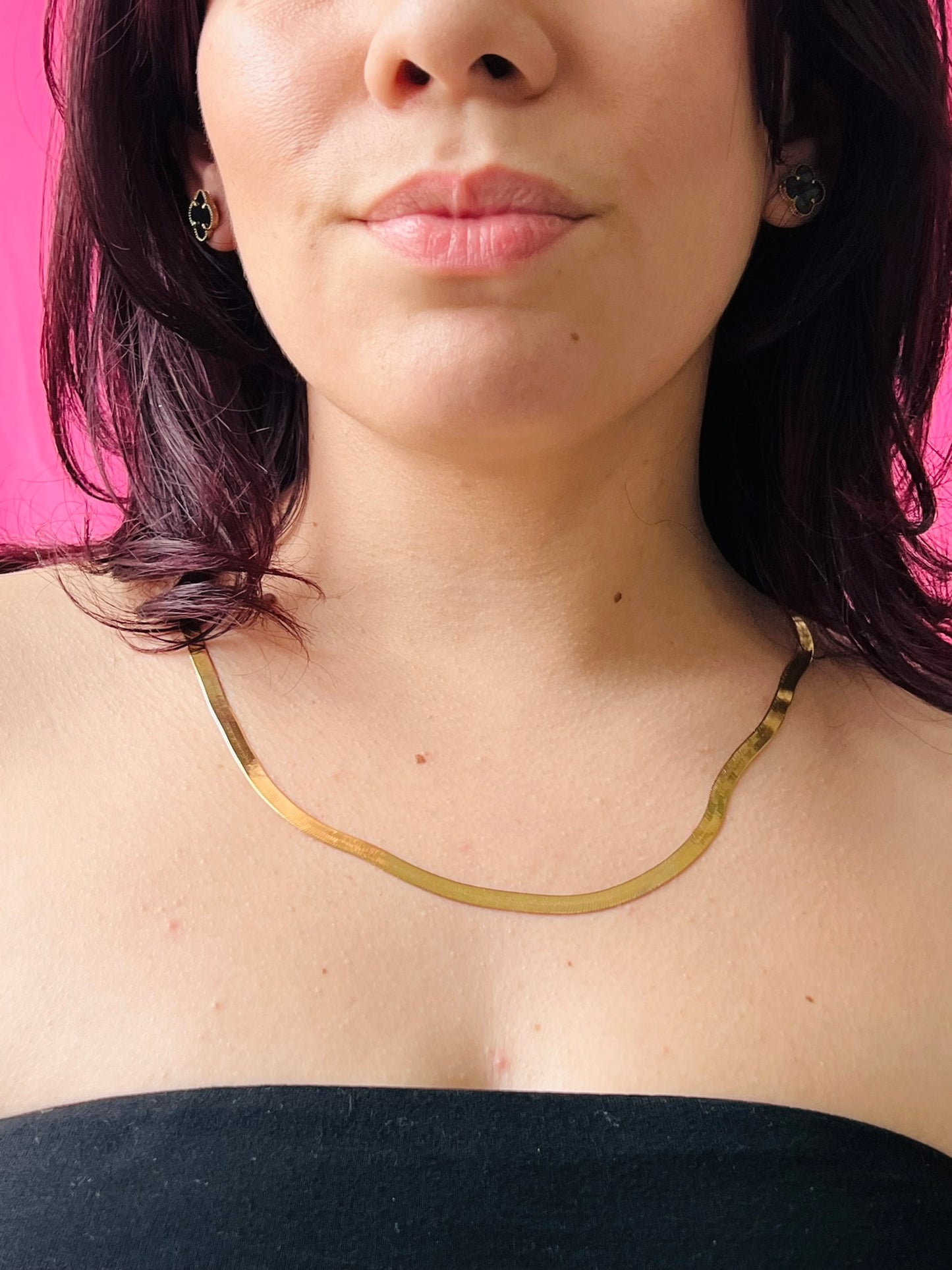 10K Gold Herringbone Chain