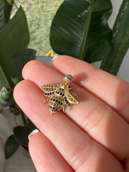 14k Queen Bee Pendant